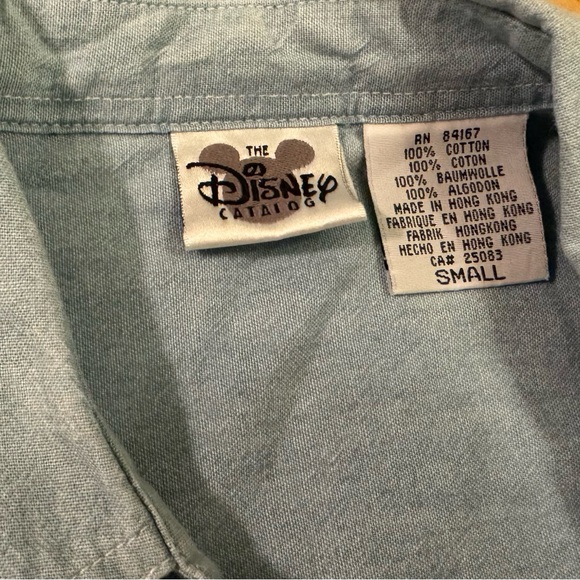Rare Mickey and friends button down Disney Catalog - Picture 2 of 2
